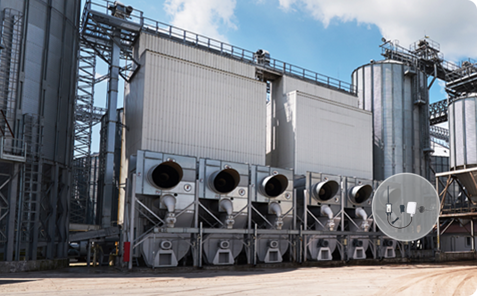 Industrial Ventilation Real-Time Airflow Monitoring